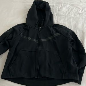 Nike women’s medium crop hoodie black